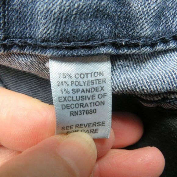 Cato Premium Skinny Leg Jeans Women's Size 6 Medium Wash Blue Denim 30X30.5 - Picture 4 of 11